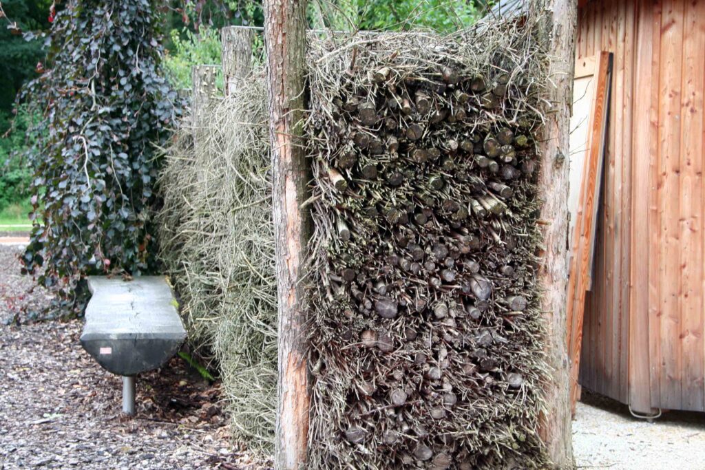 Ekološka ograja iz vej