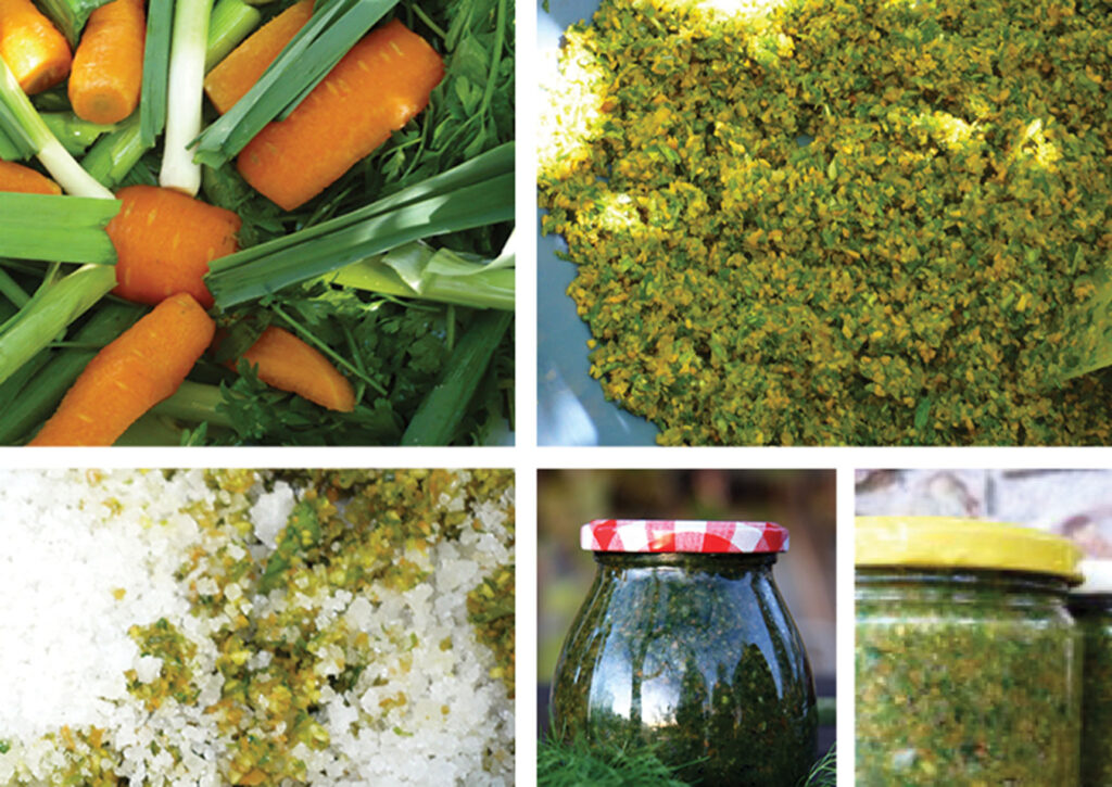 Postopek priprave domače vegete