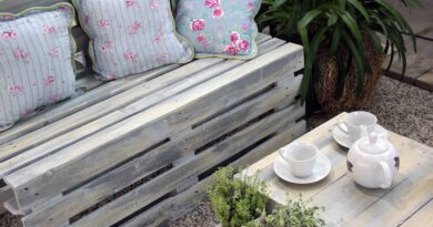 Vrtntna garnitura za sedenje iz palet