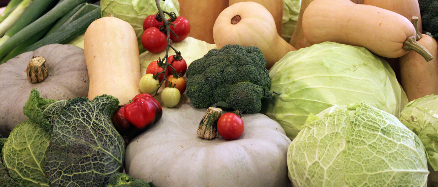 Jesenski plodovi iz domačega vrta