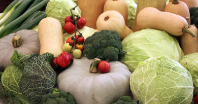 Jesenski plodovi iz domačega vrta