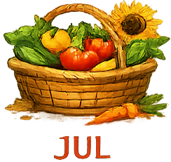 julij koledar vrtnih opravil po mesecih