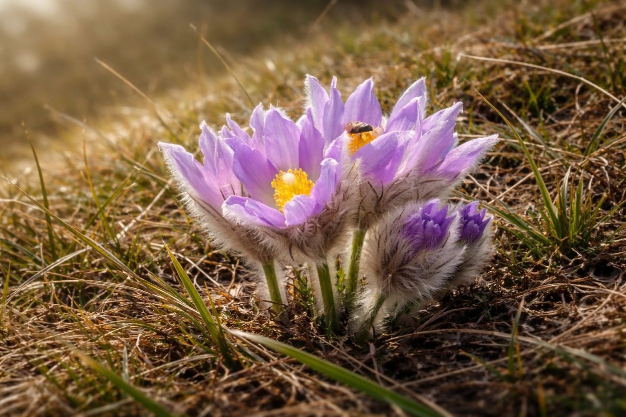 Krvomočnica ali velikonočnica (Pulsatilla grandis)