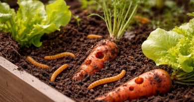 strune, ličinke pokalic, visoke grede, škodljivci na vrtu, zaščita rastlin, ekološko vrtnarjenje