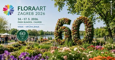 Floraart festival v Parku Bundek
