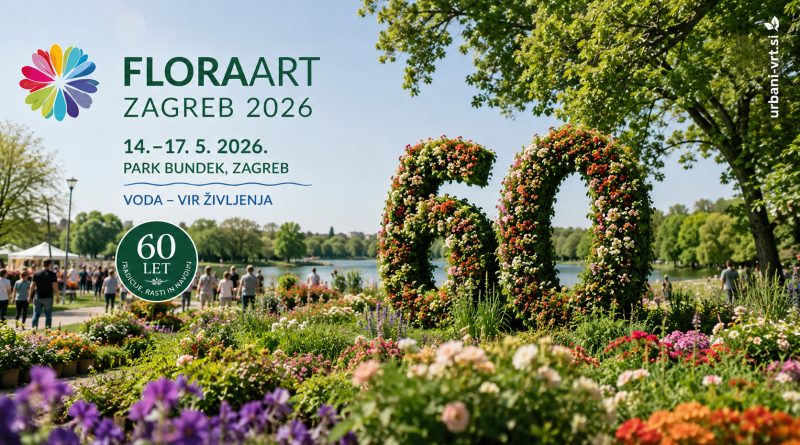 Floraart festival v Parku Bundek