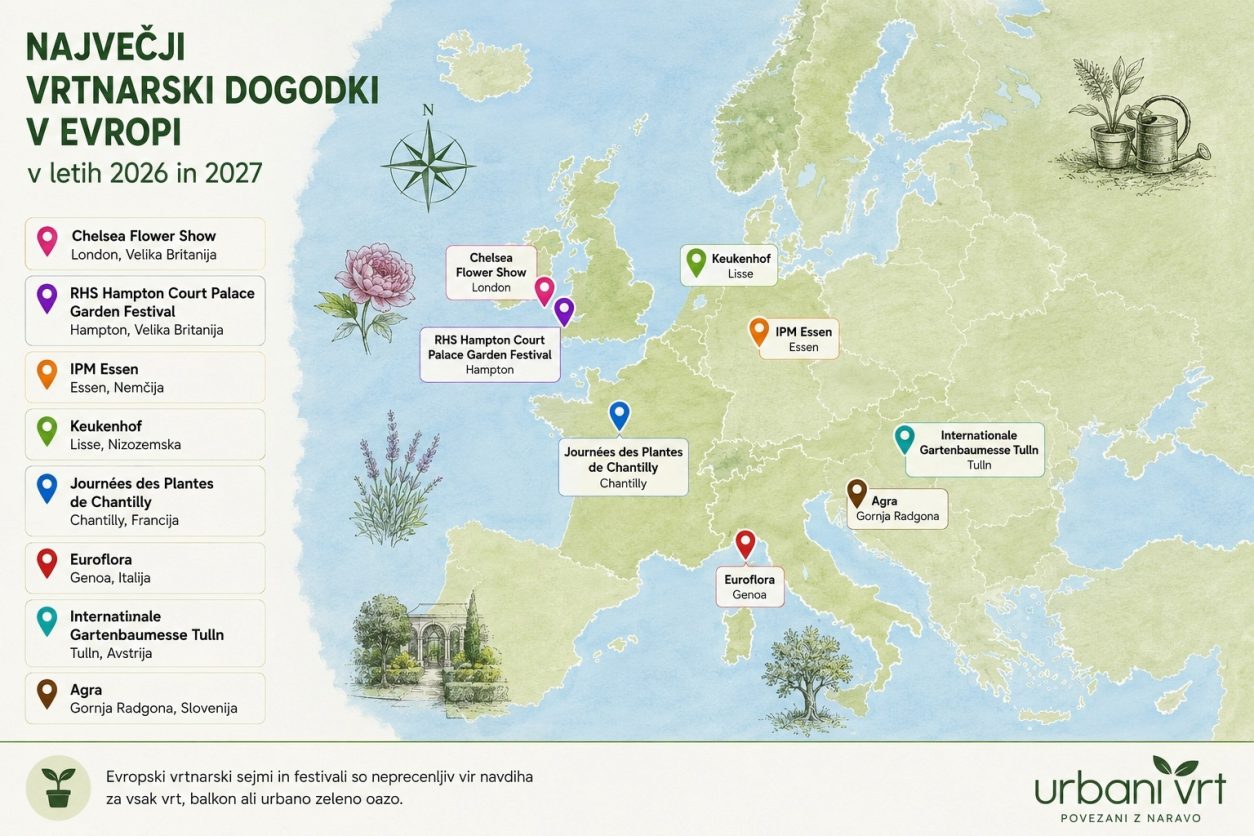 Največji vrtnarski dogodki v Evropi