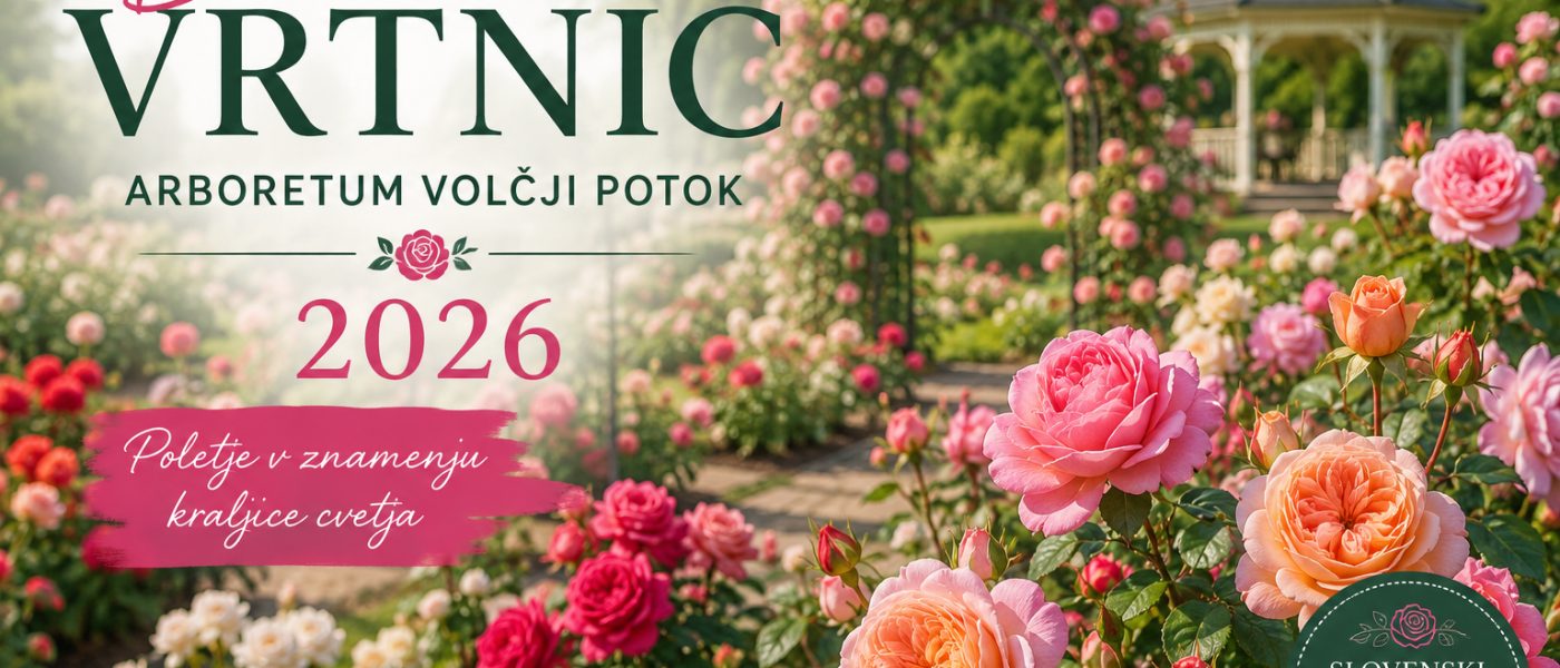 Poletje v znamenju kraljice cvetja - arboretum Volčji potok
