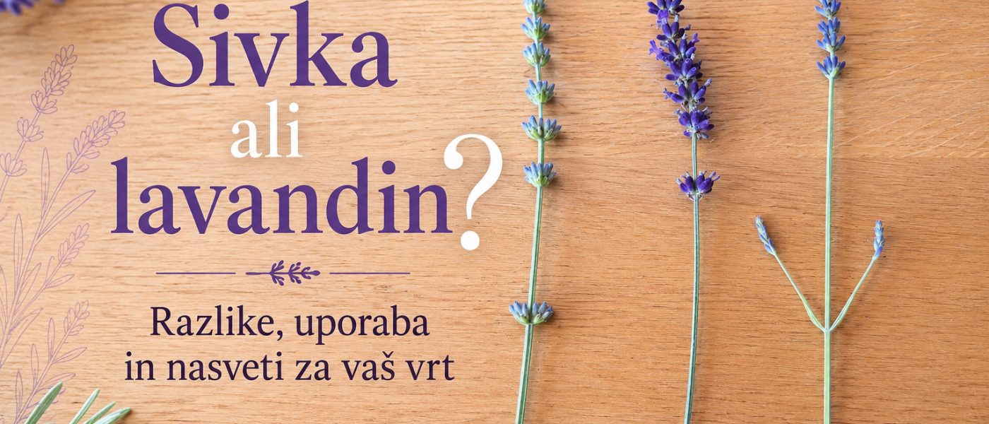 Primerjava prave sivke (Lavandula angustifolia) in lavandina